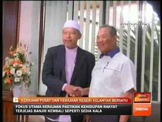 Kerajaan Pusat dan Kerajaan negeri Kelantan bersatu