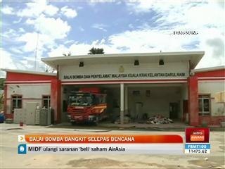 Balai bomba bangkit selepas bencana