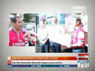 Misi bantuan banjir Kumpulan Utusan