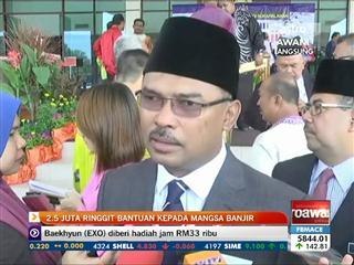 RM2.5 juta bantuan kepada mangsa banjir
