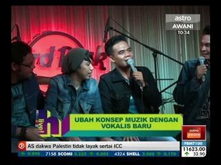 Mojo ubah konsep muzik dengan vokalis terbaru