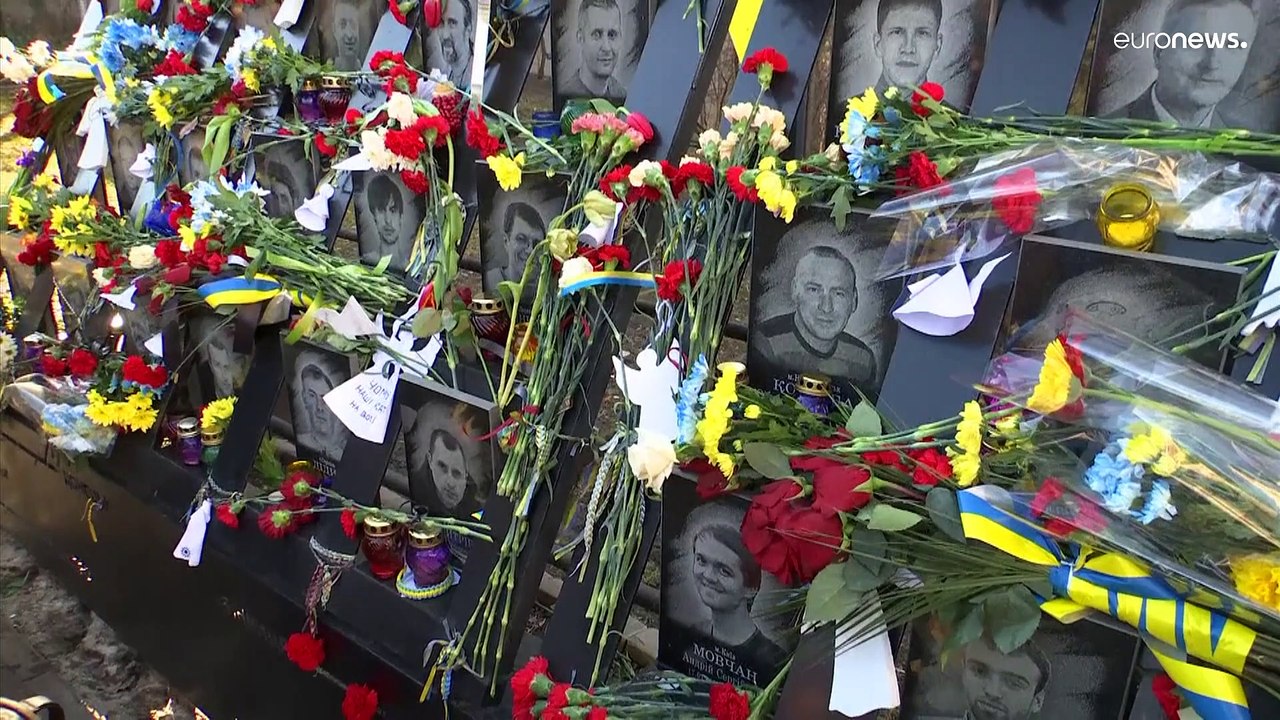 Kiew: Gedenken an blutige Maidan-Proteste