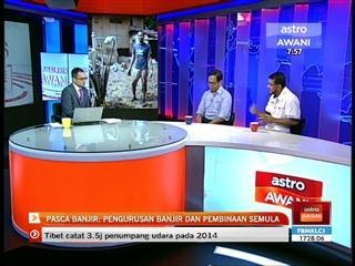 Pasca banjir: Pengurusan banjir dan pembinaan semula