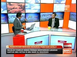 Pengurusan bencana menerusi pemetaan satelit