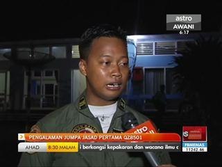 Pengalaman jumpa jasad pertama QZ8501