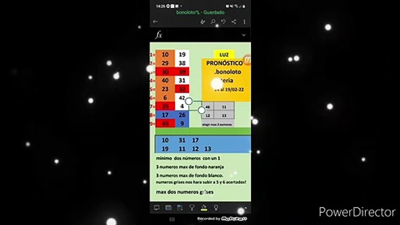 BONOLOTO  PRONÓSTICO PARA ESTA DEMANA