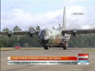 Cuaca buruk jejaskan operasi SAR QZ8501