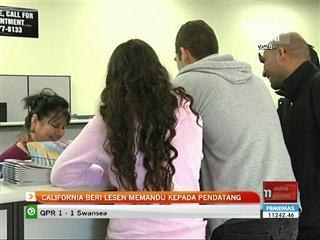 California beri lesen memandu kepada pendatang
