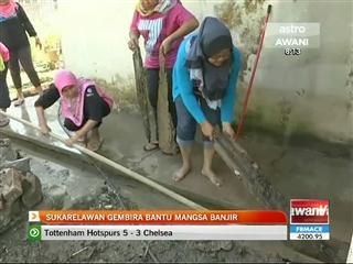 Sukarelawan gembira bantu mangsa banjir