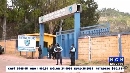 Con cinco anillos de seguridad se resguarda al exmandatario Juan Orlando Hernández en el Comando Cobras