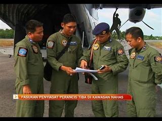 Pasukan penyiasat Perancis tiba di kawasan nahas