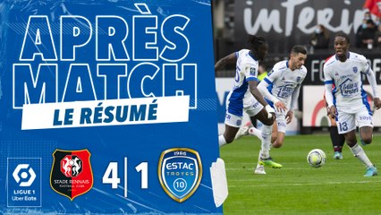 Rennes 4-1 ESTAC | Résumé du match