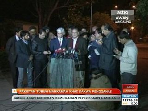 Pakistan tubuh mahkamah khas dakwa pengganas