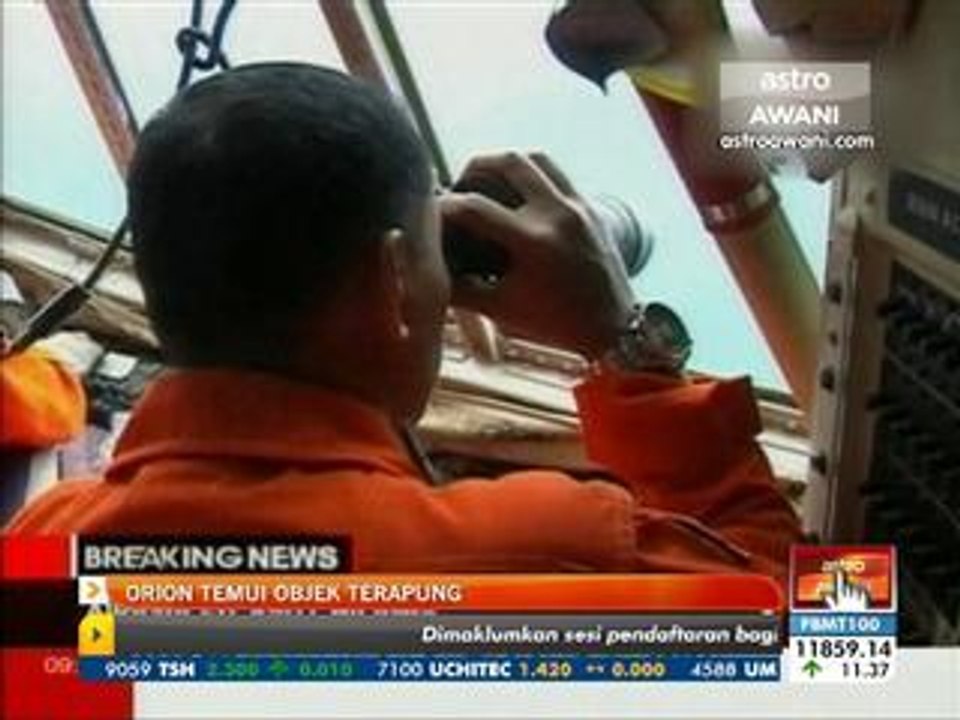 QZ8501: Orion temui objek terapung
