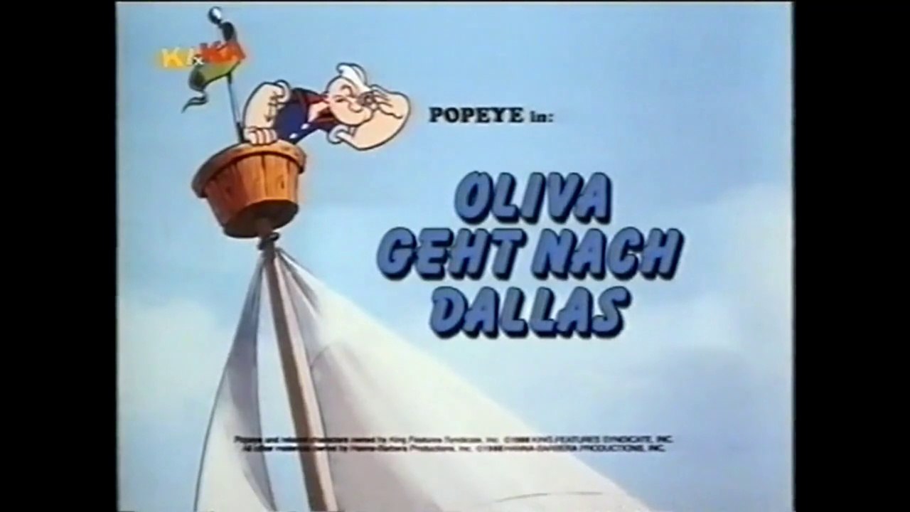 Popeye, der Seefahrer - 46. Selbstverteidigung / Die schwarze Perle / Olivia geht nach Dallas