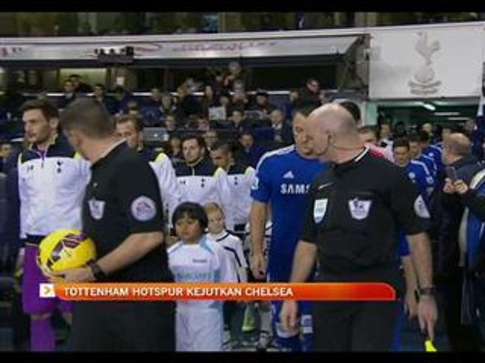 Tottenham Hotspur kejutkan Chelsea