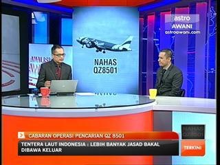 Cabaran & usaha operasi pencarian QZ8501