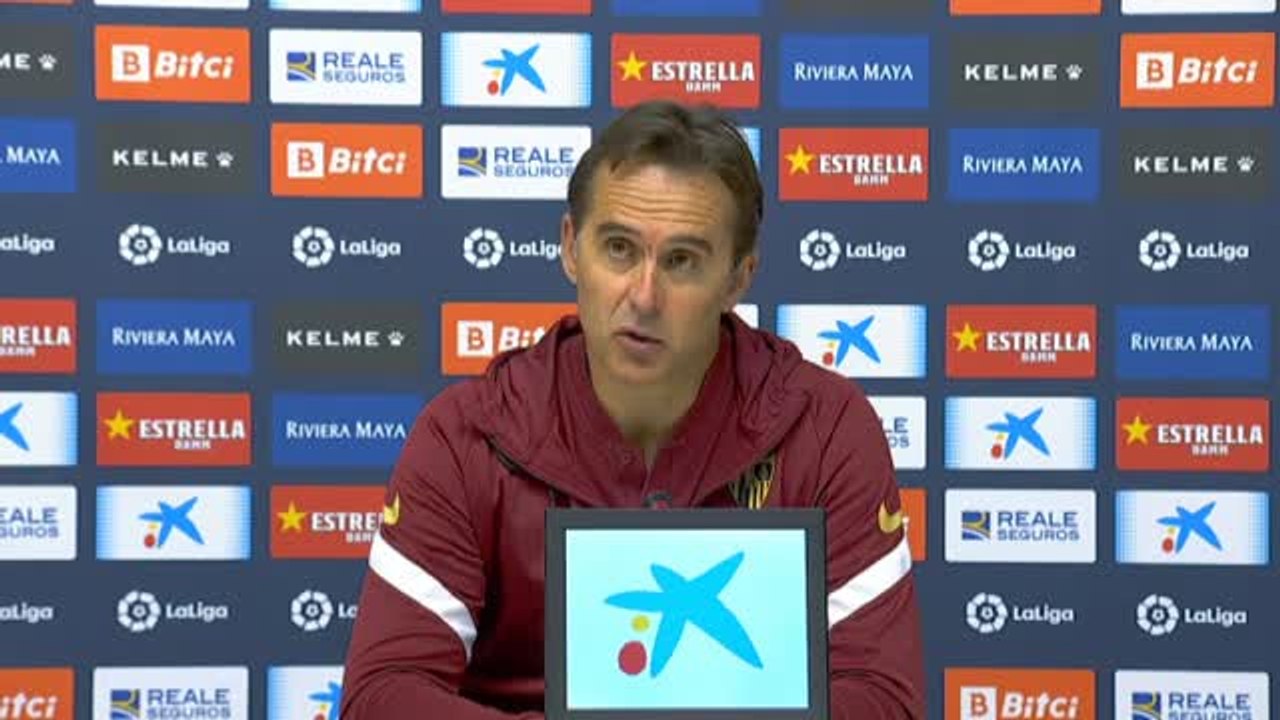 Lopetegui: "Hemos tratado de ganar con un hombre menos, pero ha sido muy complejo"