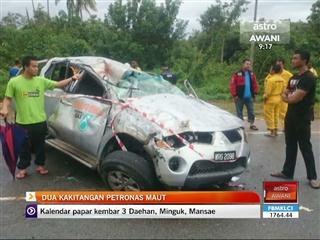 Dua kakitangan Petronas maut