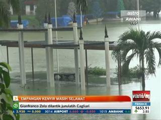 Empangan Tasik Kenyir masih selamat