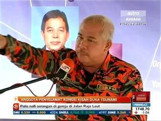 Anggota penyelamat kongsi kisah duka tsunami