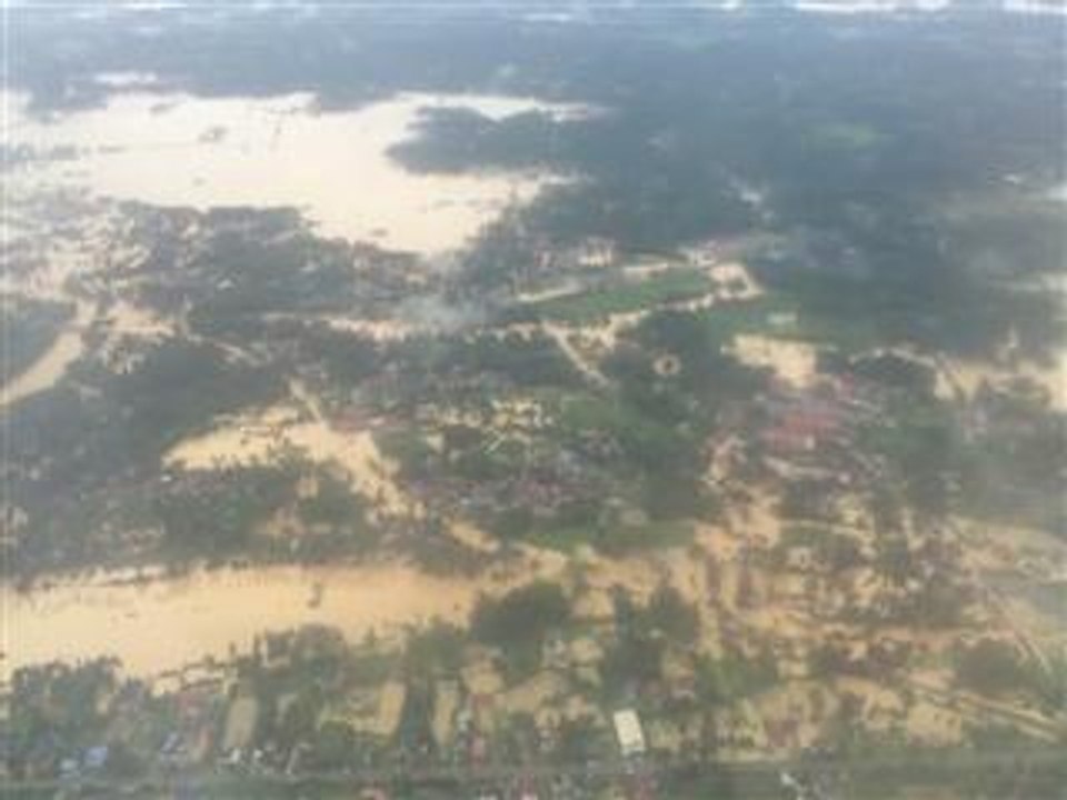 Floods hit Malaysia's north-east