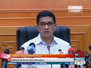 Jangan sebar berita palsu - Azmin Ali