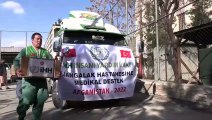 İHH Afganistan'da! Bölgeye iki kamyon ilaç ve tıbbi malzeme ulaştırıldı