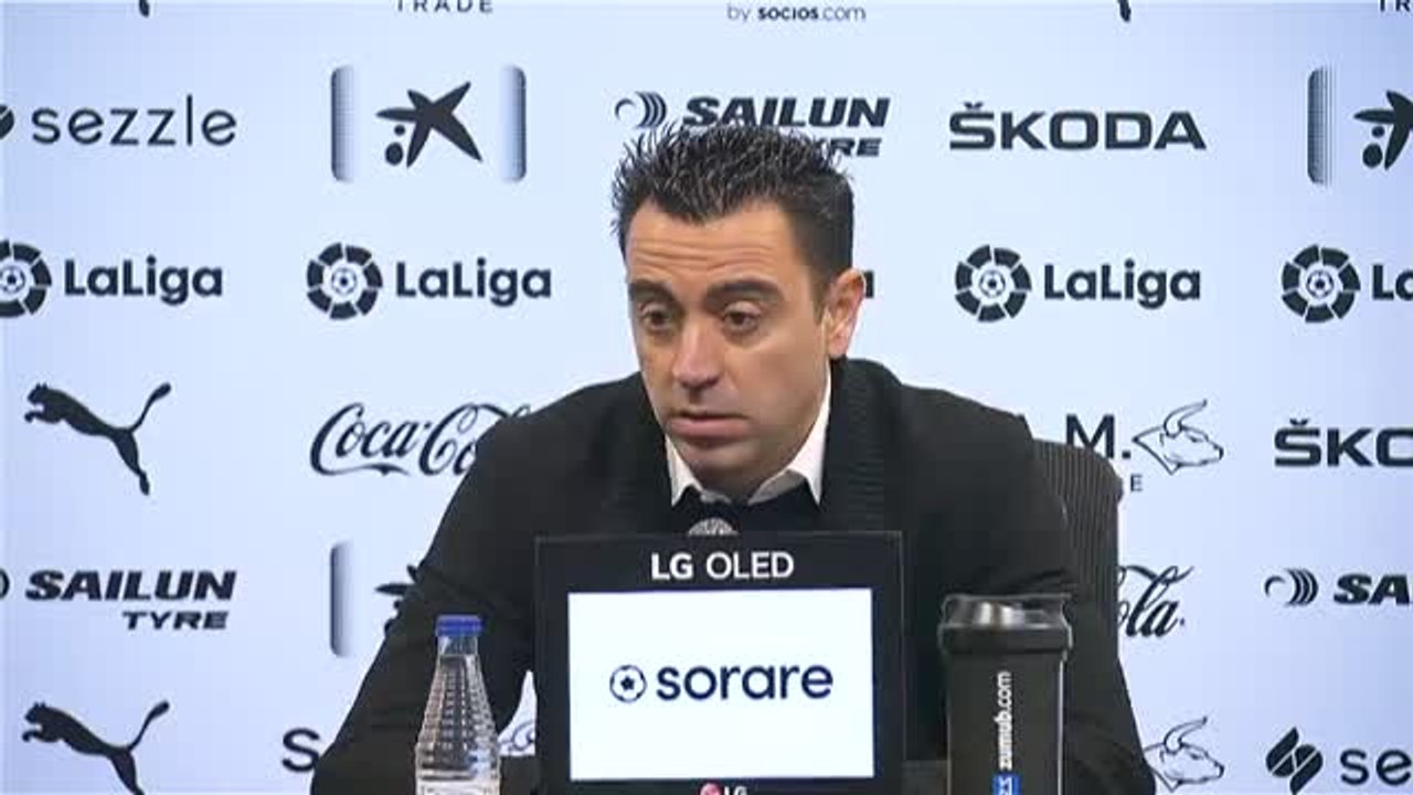 Bordalás está "muy muy cabreado" y "frustrado" tras la goleada del Barça en Mestalla