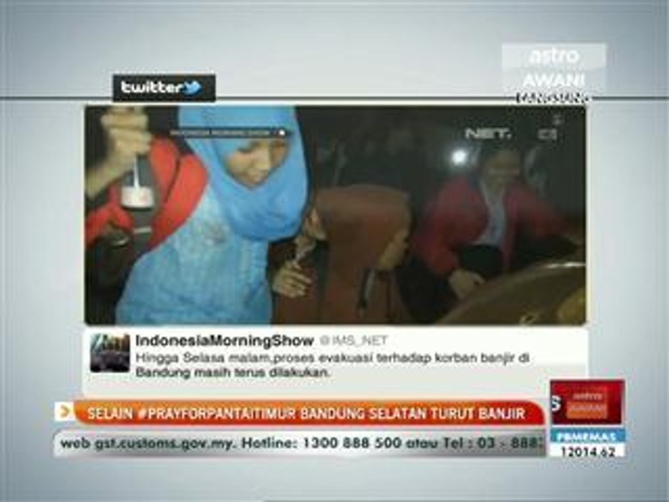 Selain #PrayforPantaiTimur Bandung Selatan turut banjir