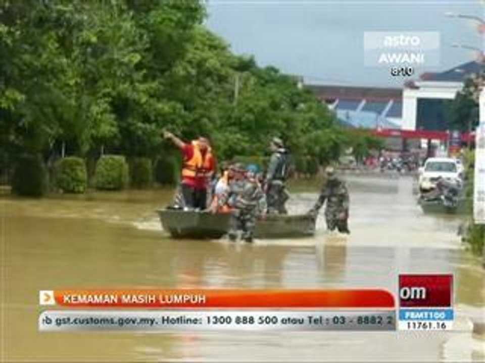 Kemaman terengganu masih lumpuh