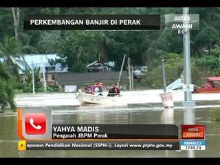 Perkembangan banjir di Perak ( Khamis, 25 Dis, 8:00pm)