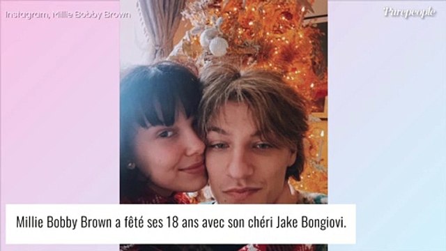 Millie Bobby Brown (Stranger Things) : Transformée pour ses 18 ans, avec son amoureux Jake