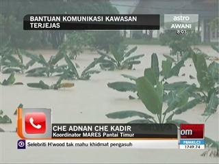 Bantuan komunikasi kawasan terjejas