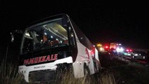 Son dakika haberi | Bursa'da otobüs yoldan çıktı, 36 yolcu ölümden dönerken 4 yolcu hafif yaralandı