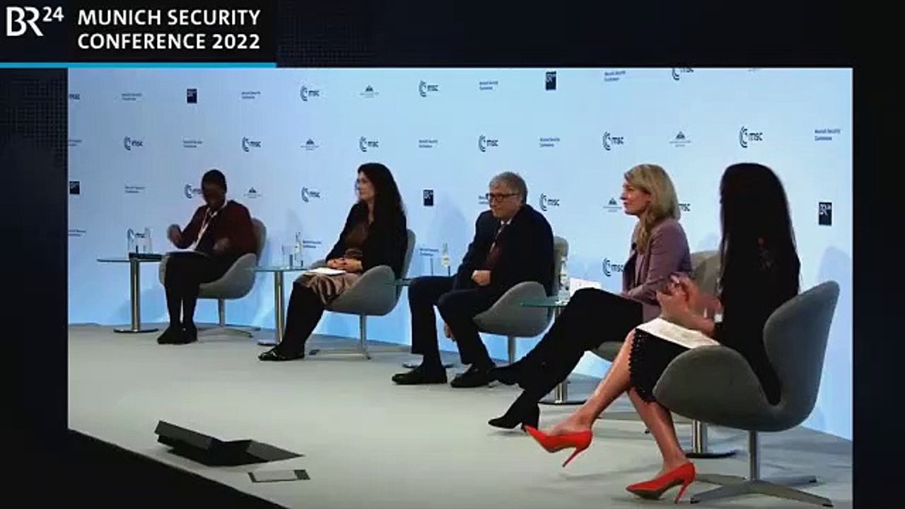 Bill Gates à la Conférence de Munich sur la sécurité 2022