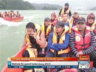 27 lagi mangsa terkandas di Gunung Gagau