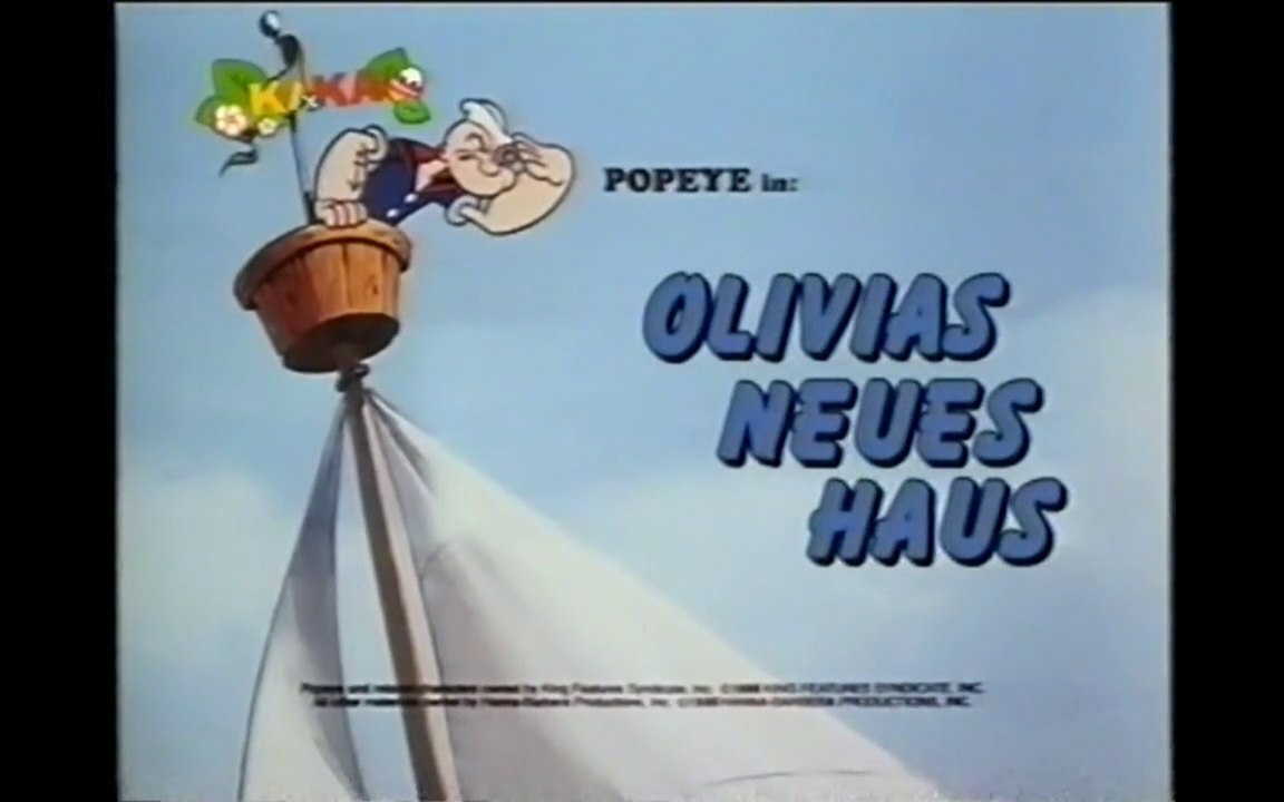 Popeye, der Seefahrer - 32. Betonklötze / Olivias neues Haus / Das Gespensterhaus