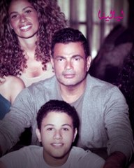 صور نادرة من حفل زفاف عمرو دياب وزينة عاشور قبل 28 عامًا