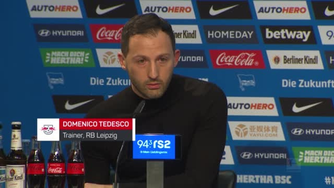 Tedesco: “Einen Spieler rauspicken ist schwierig”