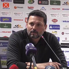 Erol Bulut: "Maç tenis maçına döndü"