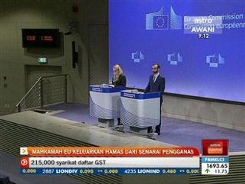 Mahkamah EU keluarkan Hamas dari senarai pengganas