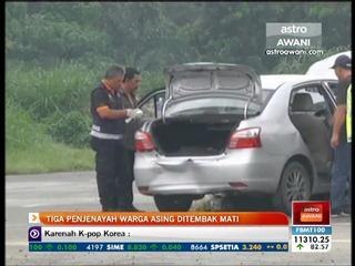 Tiga penjenayah warga asing ditembak mati