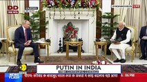 Indian PM Modi meets Russian President Vladimir Putin at Hyderabad House  India-Russia Summit News