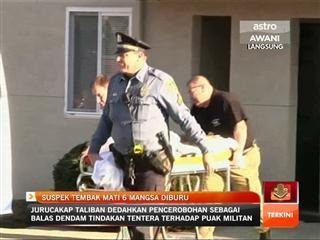 Suspek tembak mati 6 mangsa diburu