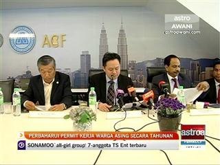 Perbaharui permit kerja warga asing secara tahunan