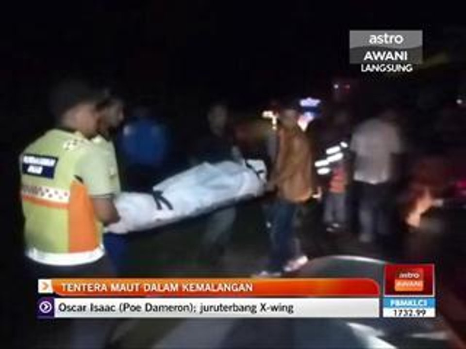 Tentera maut dalam kemalangan