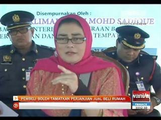 Pembeli boleh tamatkan perjanjian jual beli rumah