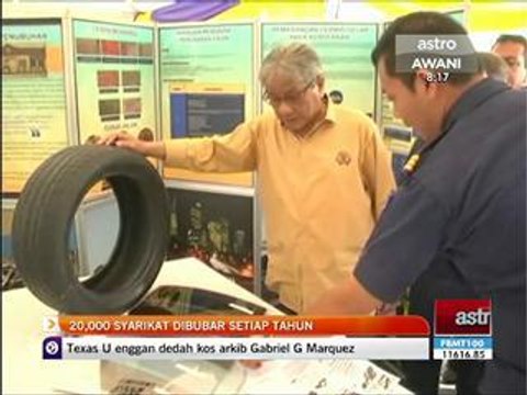 20,000 syarikat dibubar detiap tahun