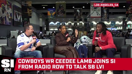 Cowboys CeeDee Lamb with Sports Illustrated